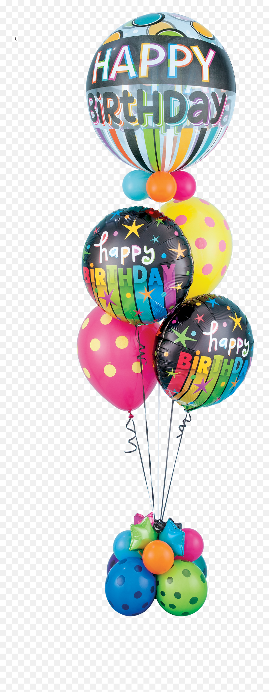 Balloon Bouquet Png Transparent Png - Balloon Stand For Birthday Emoji,Shining Star Emoji