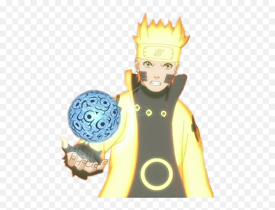 Naruto Rasengan Ashura Sixpaths Sticker - Naruto Six Paths Sage Mode Rasengan Emoji,Rasengan Emoji