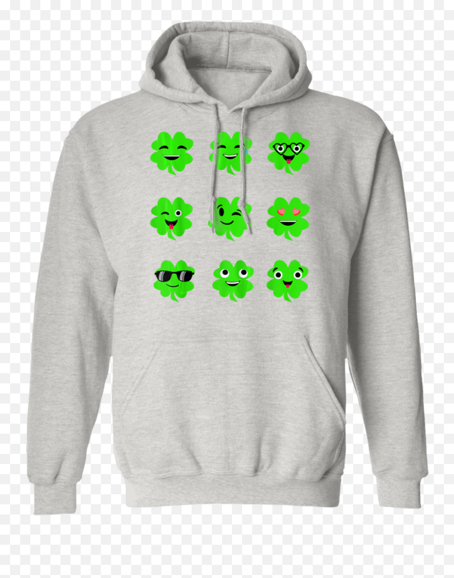 St Patricks Day Irish Emoji Shamrock - Aries Believe In Me Hoodie,Emoji Sweatshirt For Boys