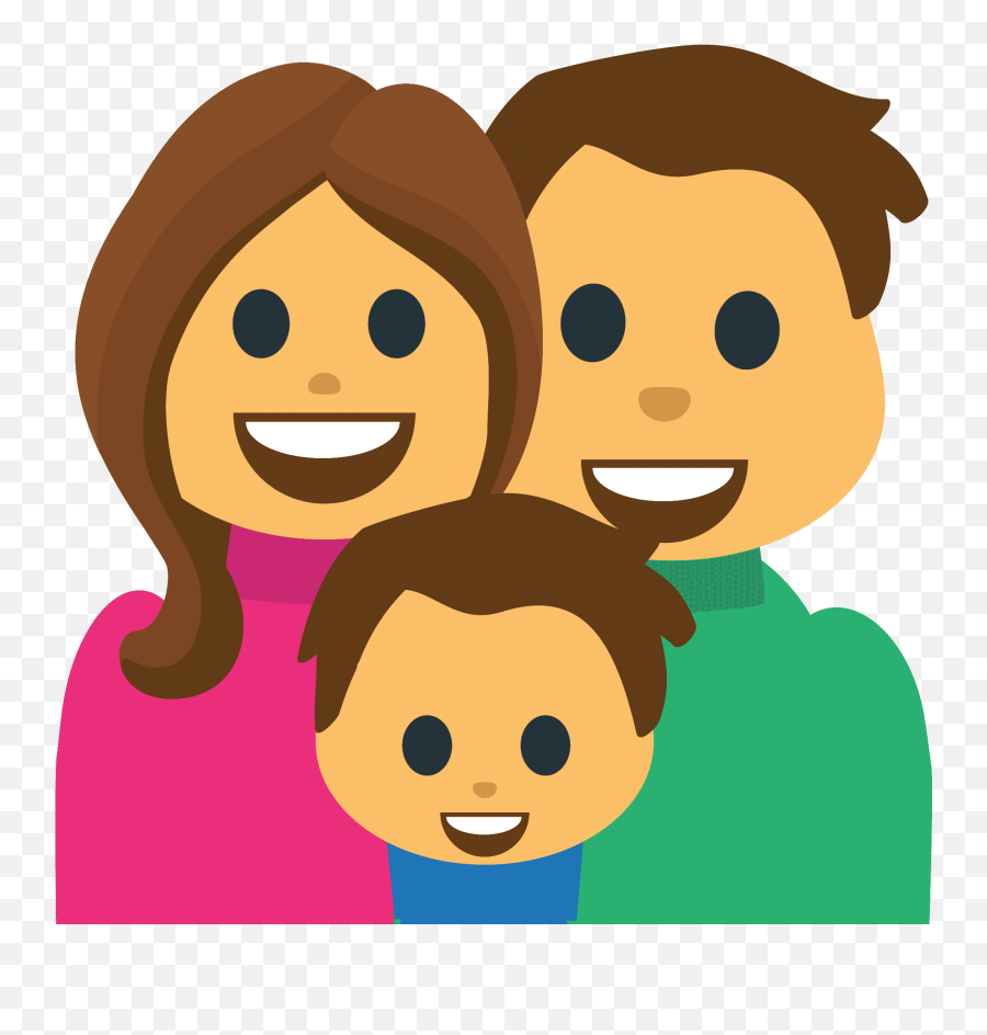 Family Emoji Clipart - Man Woman Boy Girl Clipart,Family Emoji Transparent