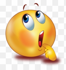 Thinking Shocked Open Mouth Emoji - Shocking Emoji,Thinking Emoji Ascii