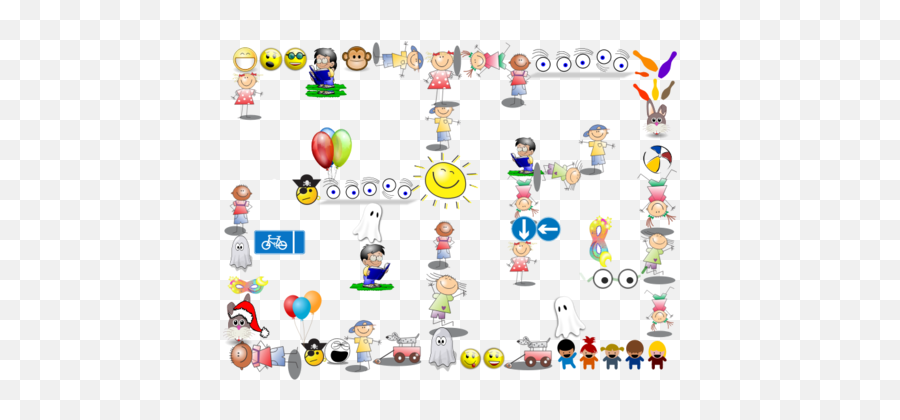 Stick Figure Photo Background - Dot Emoji,Emoticon Dudoso