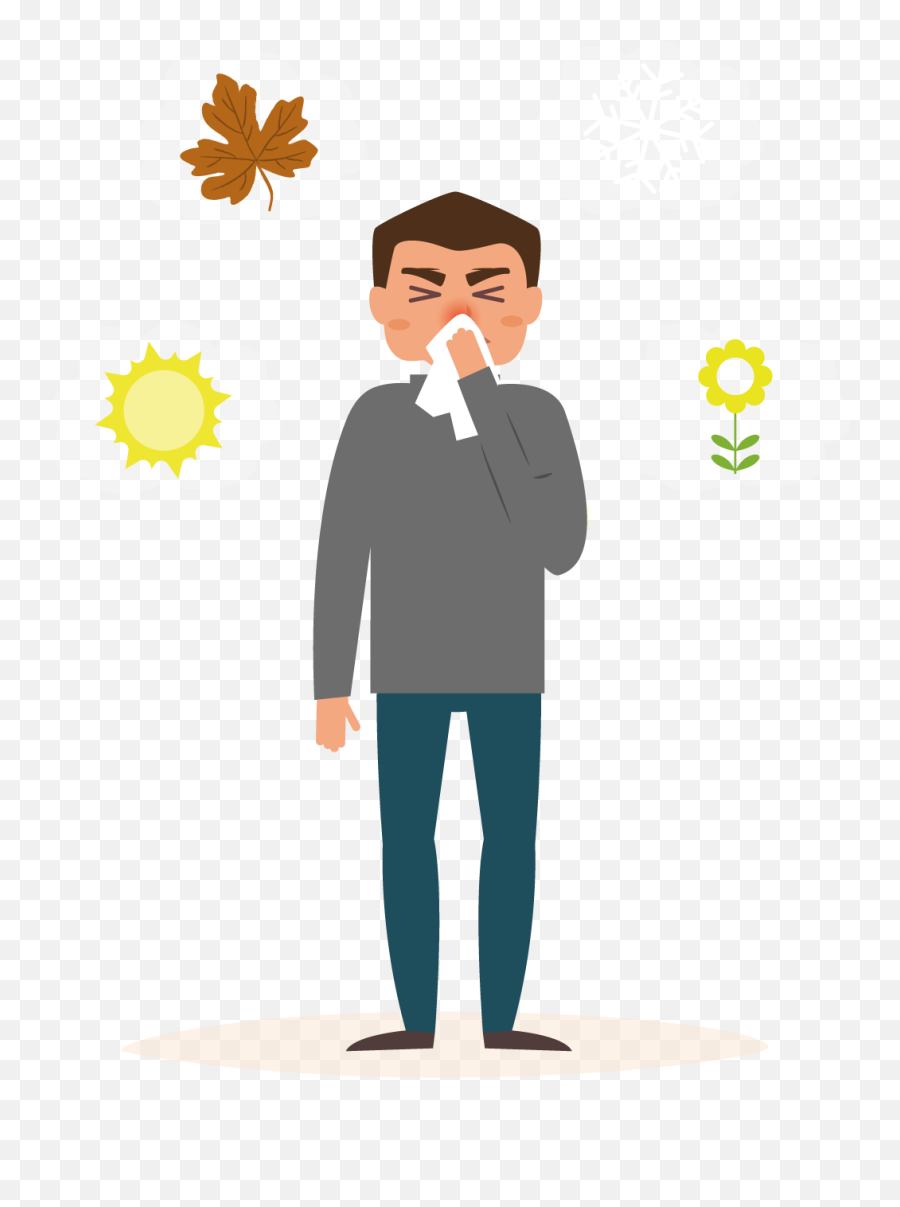 Fever Clipart Seasonal Allergy - Asthma Illustration Emoji,Frozen Fever Emoji