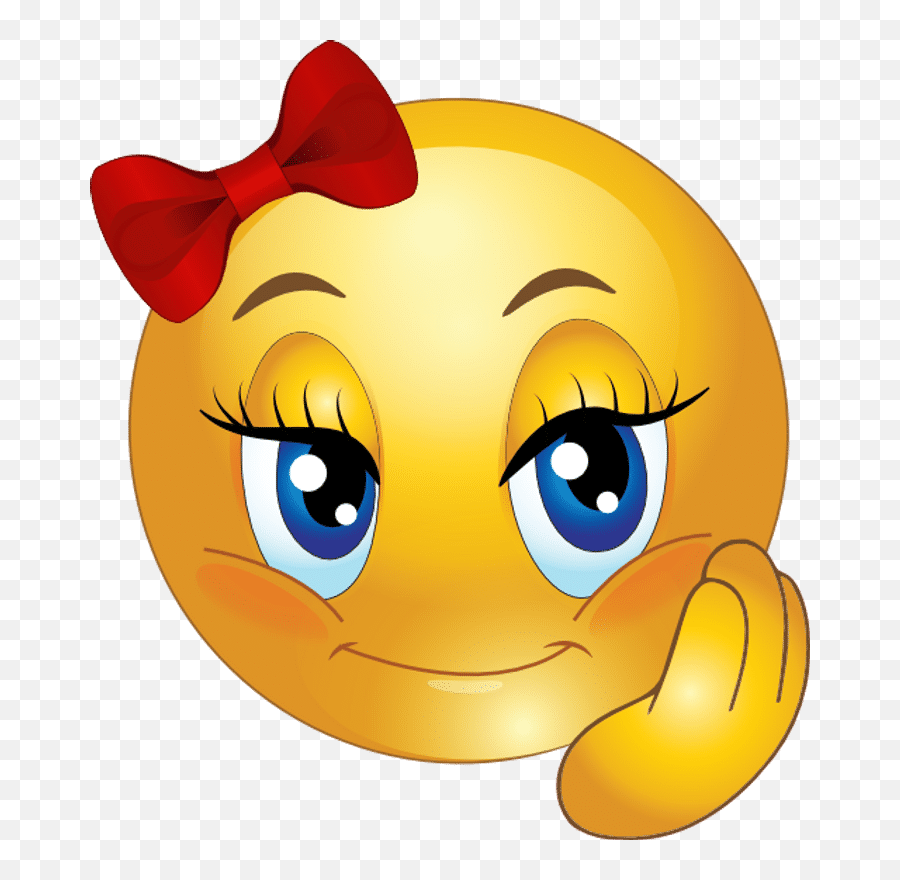 Smiley Face Clip Art Emoticon Picture - Pretty Emoji,Smiley Emoji