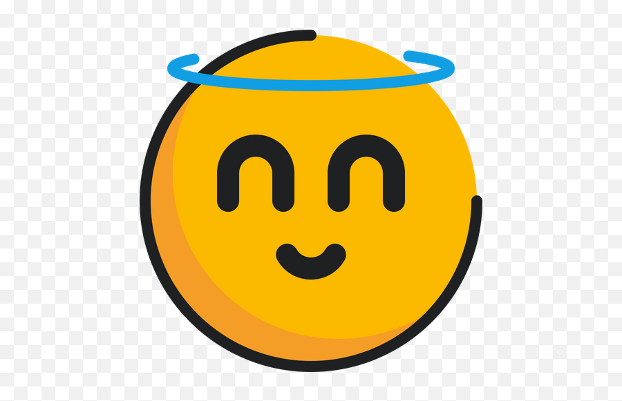 Smiling Emoji Icon Of Colored Outline Style - Available In Svg Happy,Laughing Emoji Copy