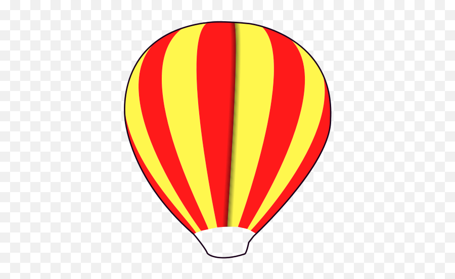 Free Clip Art Hot - Air Balloon By Agomjo Emoji,Hot Air Balloons Emoticons For Facebook