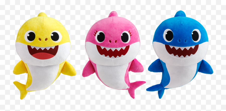 Song Dolls - Plush Toy Yellow Baby Shark Emoji,Japanese Emoticon Cuddling