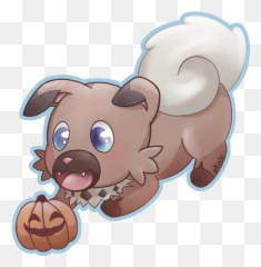 Happy Emoji,Good Rockruff Emotion