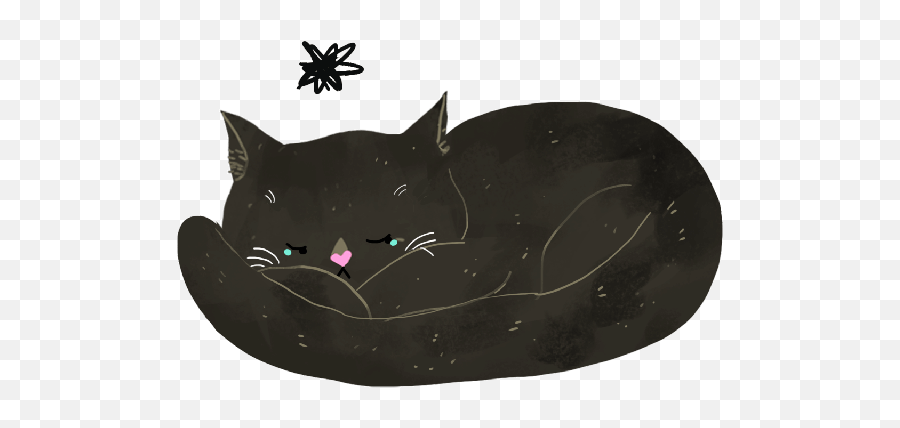 Tag For Stickers Gif Sticker 3 On Student Show Cute Flower - Black Cat Emoji,Printable Emoji Stickers