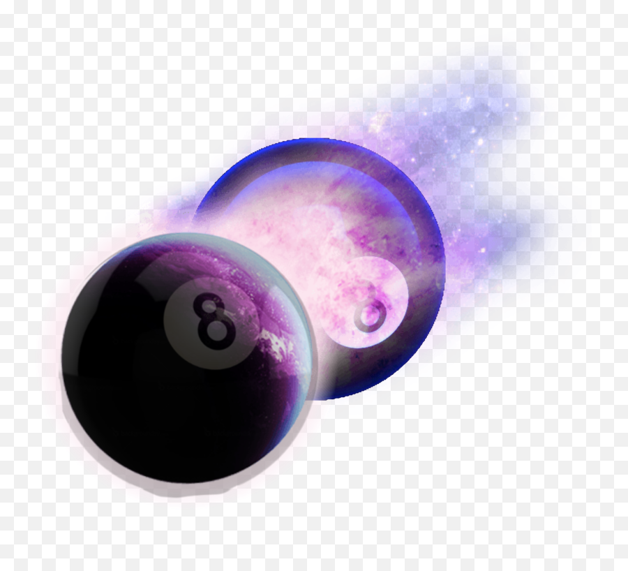 Eightball Sticker - Dot Emoji,Eight Ball Emoji