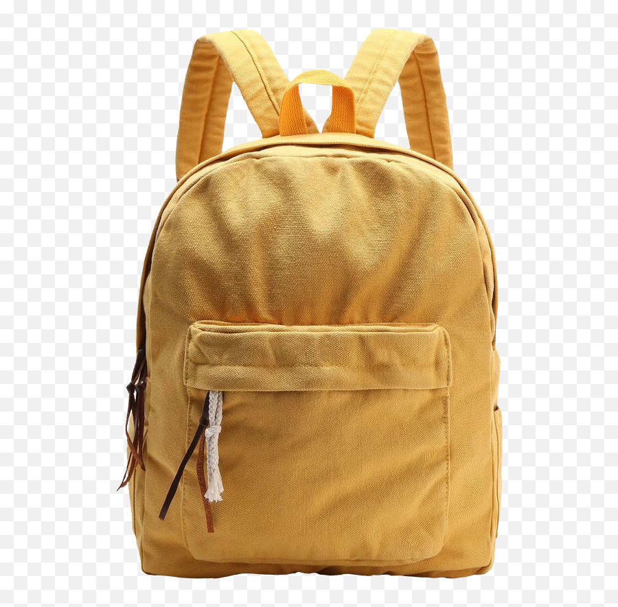 Yellow Sticker - Yellow Canvas Backpack Emoji,Emoji Bookbags