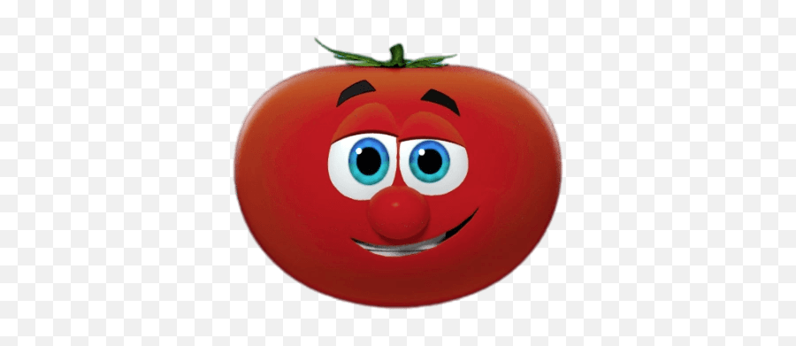 Bob The Tomato Smiling Transparent Png - Tomato From Veggietales Png Emoji,Bob Emoticon