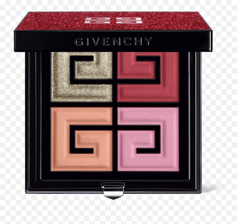 Beauty Tips To Look Effortlessly Glam - Givenchy Blush And Eyeshadow Palette Emoji,Matte Red Work Emotion