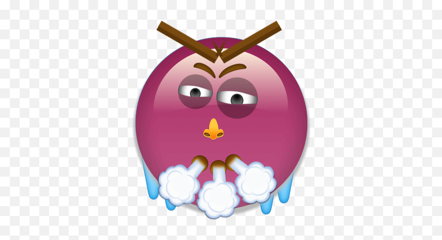 Emojisquad - Happy Emoji,Fat Bird Emoticon