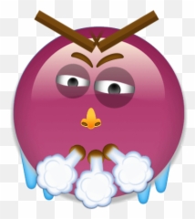 Emojisquad - Happy Emoji,Fat Bird Emoticon