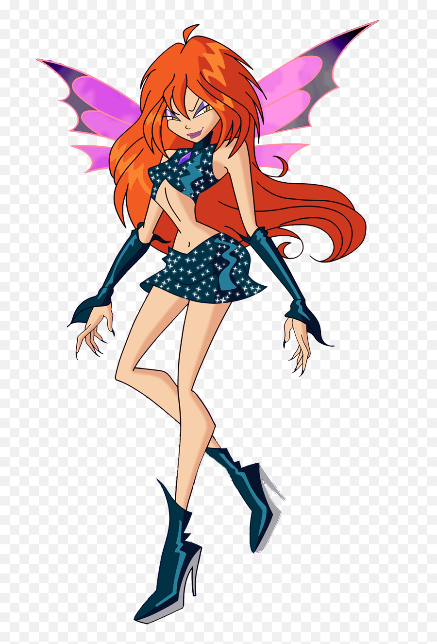 Dark Winx - Winx Club Dark Bloom Emoji,Winx Club Told By Emojis