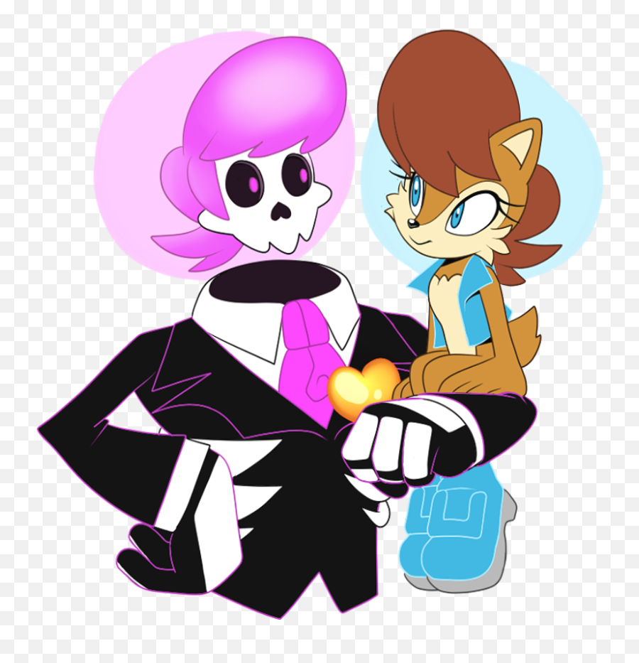 Matching Hair Buddies Mystery Skulls Animated Know Your Meme - Mystery Skulls X Sonic Emoji,Hair Trembles With Emotion Meme