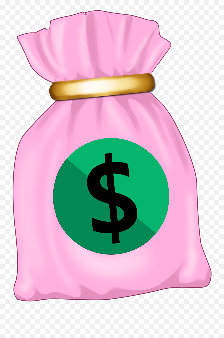 Bag - En Transparent Bean Bag Gif Pink Money Bag Gif Emoji,Emoji Pals Eyes For You Mini Bean Bag With Handle