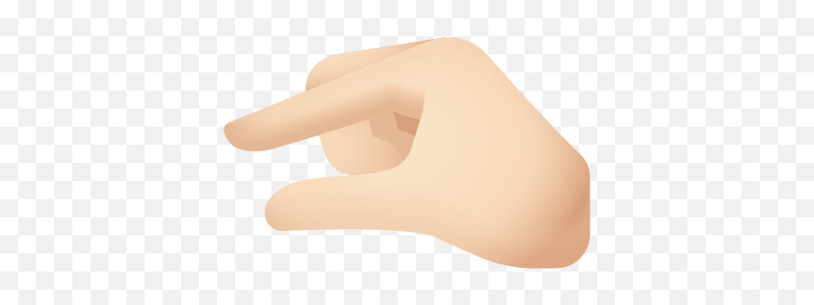 Pinching Hand Light Skin Tone Icon - Sign Language Emoji,Pinching Hand Emoji