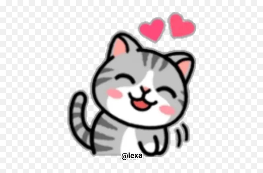 Sticker Maker - Cat Daily Life Emoji Happy,Cute Cat Emoji Stickers