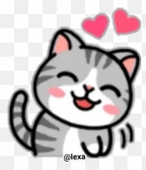 Sticker Maker - Cat Daily Life Emoji Happy,Cute Cat Emoji Stickers