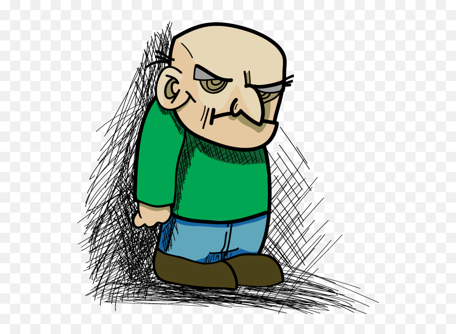 Grumpy Old Man Animation - Clip Art Library Art Old Man Draw Emoji,Grumpy Grouchy Emoticon