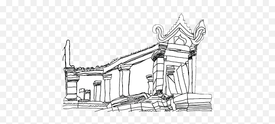 Sabda U2013 Page 2 U2013 Sabda - Preah Vihear Temple Sketch Emoji,You Ever Wat To Talk About Your Emotions Vine