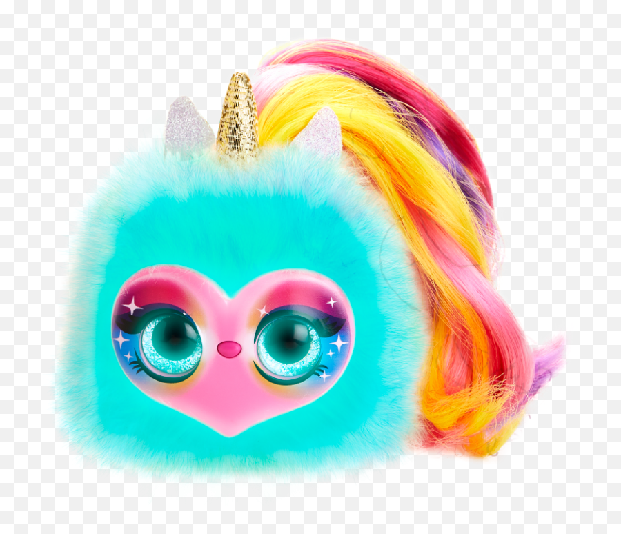 Pomsies - Lovable Fashionable Interactive Pom Pom Pets You Pomsies Lumies Pixie Pop Emoji,Hair Changes Colors With Emotions