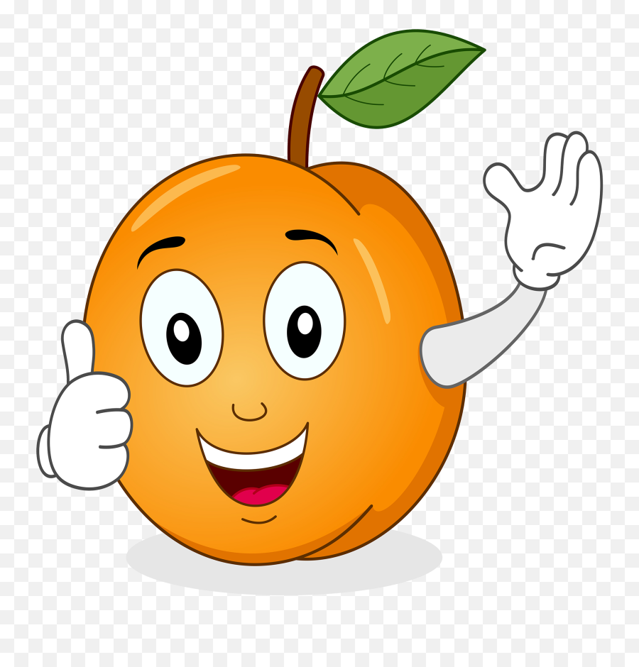 Also Available In Multipacks - Smiling Peach Clipart Full Monitor As Output Device Cartoon Emoji,Peach Emoticon Facebook