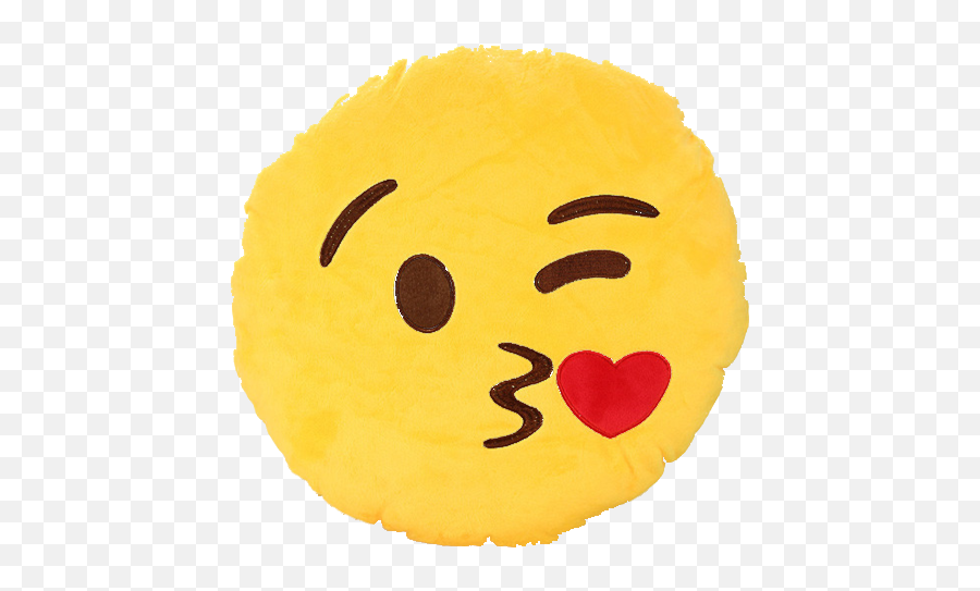 Emoji Pillows Emoji Cushions Plush - Love Romantic Love Flying Kiss,Lg Emojis