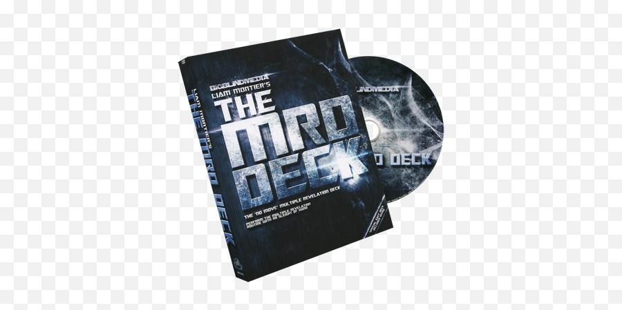 The Mrd Deck Blue Dvd And Gimmick By Big Blind Media - Dvd Emoji,2 Palms Emoji