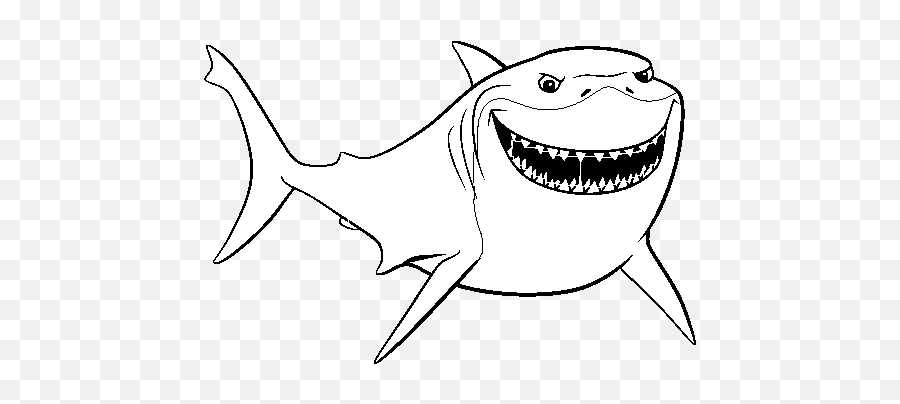 Bruce Darla Coloring Book Drawing Finding Nemo - Bruce Nemo Emoji,Nemo Fish Emojis Bruce Darla Coloring Book Drawing Finding Nemo - Bruce Nemo Emoji,Nemo Fish Emojis