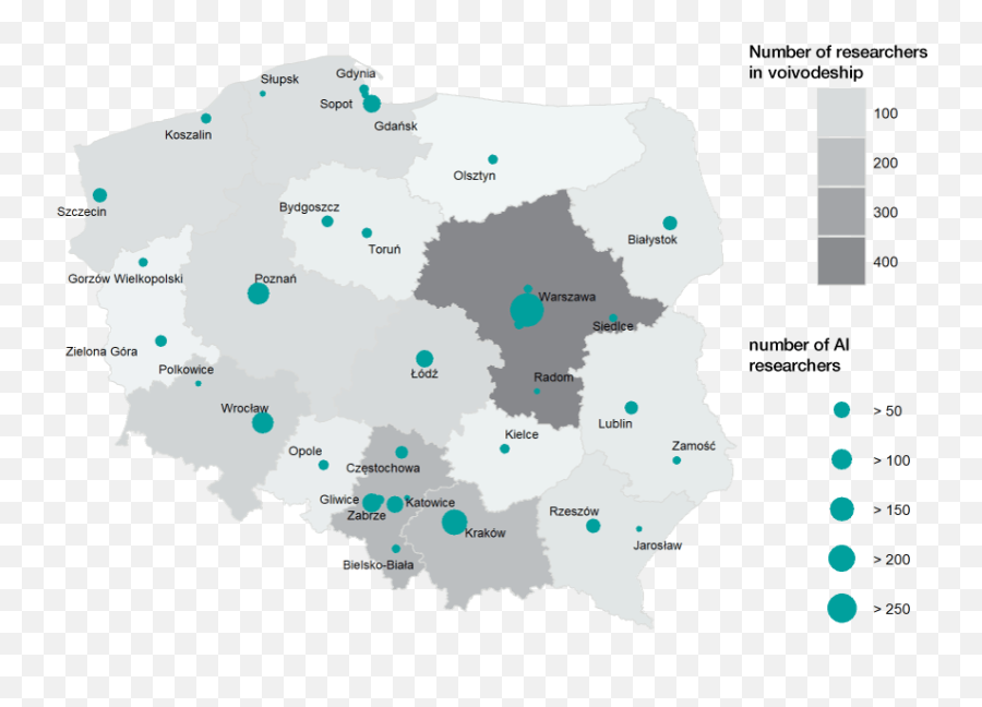 Map Of Ai Research Centres In Poland 2013 - 2018 U2013 Sztuczna Emoji,Opi Emotions Polyvore