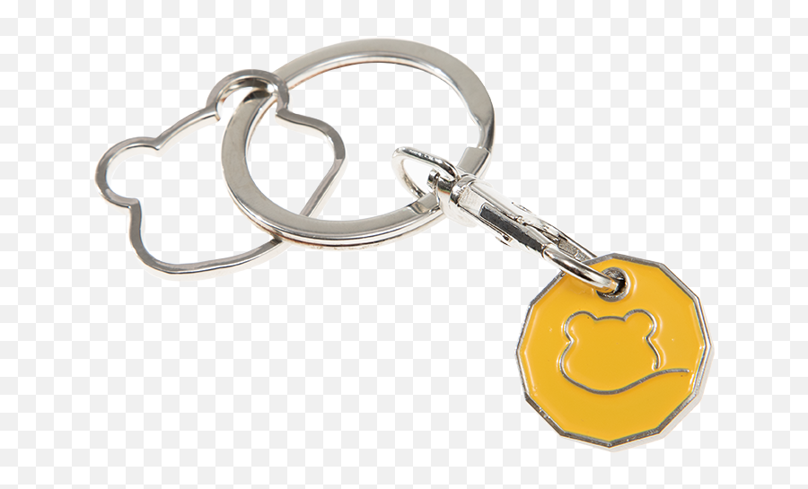 Pudsey Trolley Coin Keyring - Bbc Children In Need Solid Emoji,Choke Emoticon