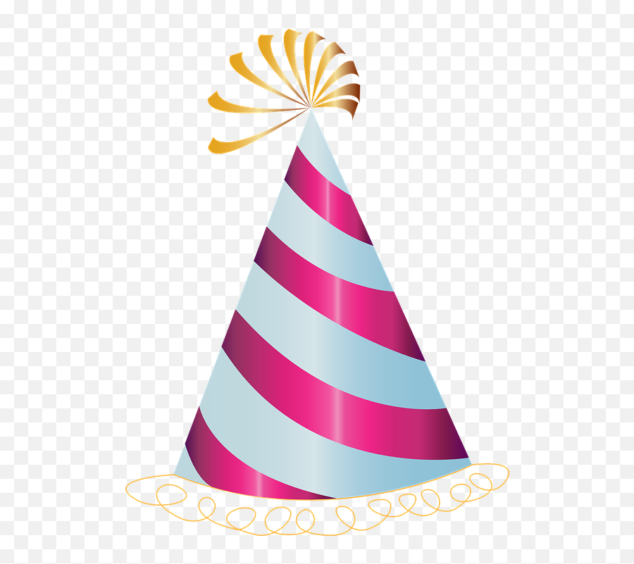 Party Hats Clip Art Transparent Png - Transparent Background Birthday Hat Emoji,Emoji Party Hats