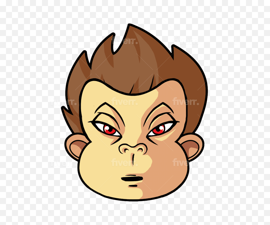 Create Emoji Badges Emotes For Your Twitch And Discord By - Fictional Character,Monkey Emoji Merchandise