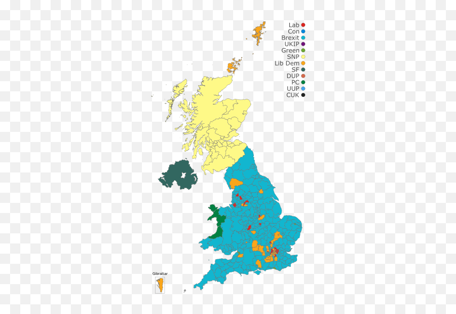 2019 European Parliament Election In The United Kingdom - Election Results Uk Map 2019 Emoji,Nigel Farage Emoji Movie