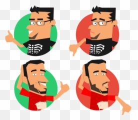 Dislike Emoji Round Red Public Domain Image - Freeimg Like And Dislike Icon Png,Dislike Emoji