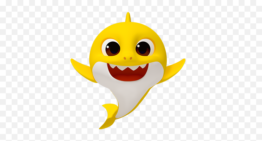 Pinkfong Youtube - Happy Emoji,Shark Emoticon Text
