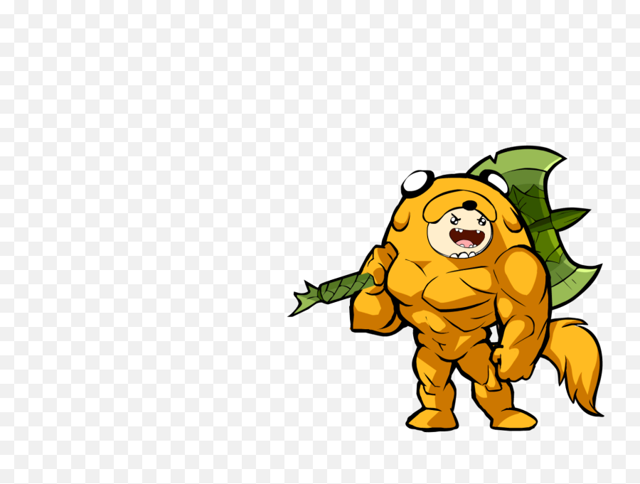 Transparent Finn And Jake Png - Brawlhalla Finn Clipart Jake Brawlhalla Emoji,Jake The Dog Emoji