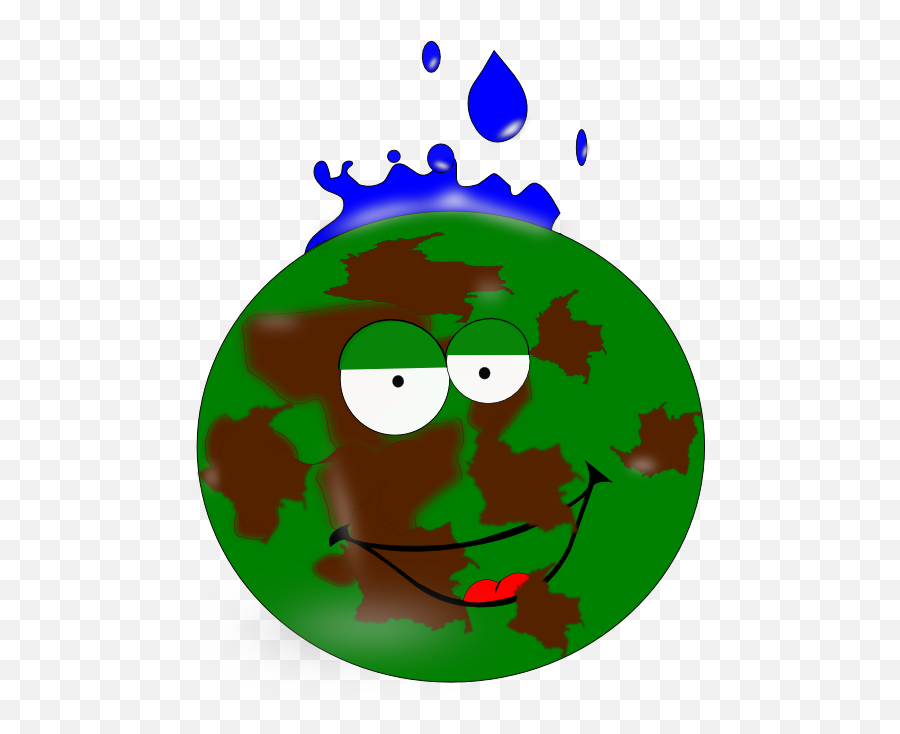Tierra Agua Clipart I2clipart - Royalty Free Public Domain Dot Emoji,Emoticon Gota De Agua