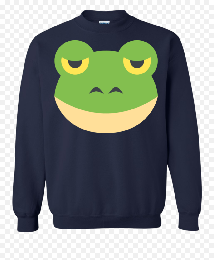 Frog Face Emoji Sweatshirt - Mustang Ugly Christmas Sweater,Emoji 100 Sweatshirt