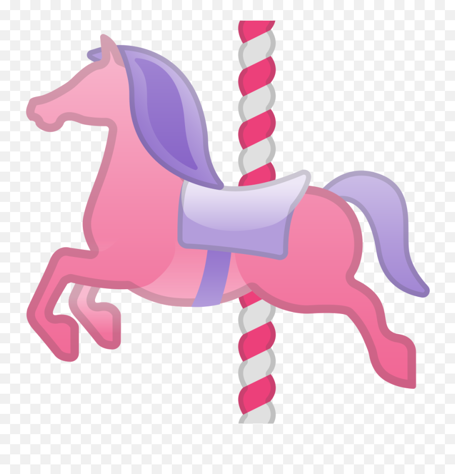 Carousel Horse Emoji Meaning With - Carousel Horse Emoji,Horse Emojis