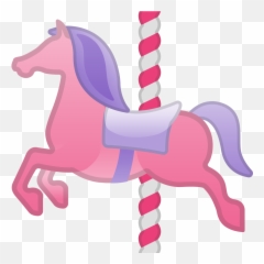 Carousel Horse Emoji Meaning With - Carousel Horse Emoji,Horse Emojis
