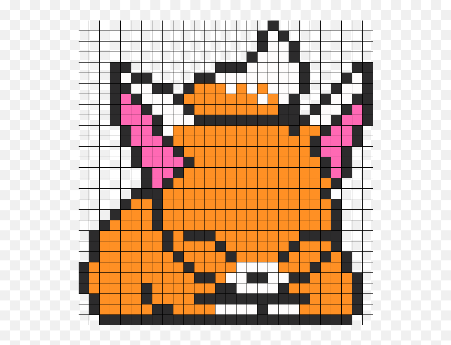 Jaydon Bobbers - Fox Perler Bead Patterns Emoji,Pixel Fox Emoticons