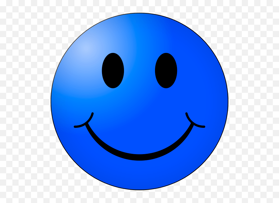 National - Blue Smiley Face Emoji,Emoticons For Stressful Days