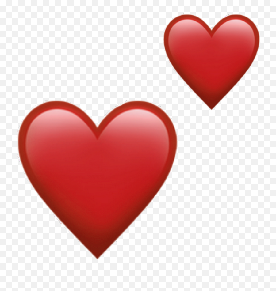 Red Heart Emoji Png Transparent Png - Red Transparent Background Heart Emoji,Red Transparent Emojis