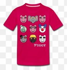 Piggy Faces T - Piggy Shirts Emoji,Pwi Piggy Emoticons