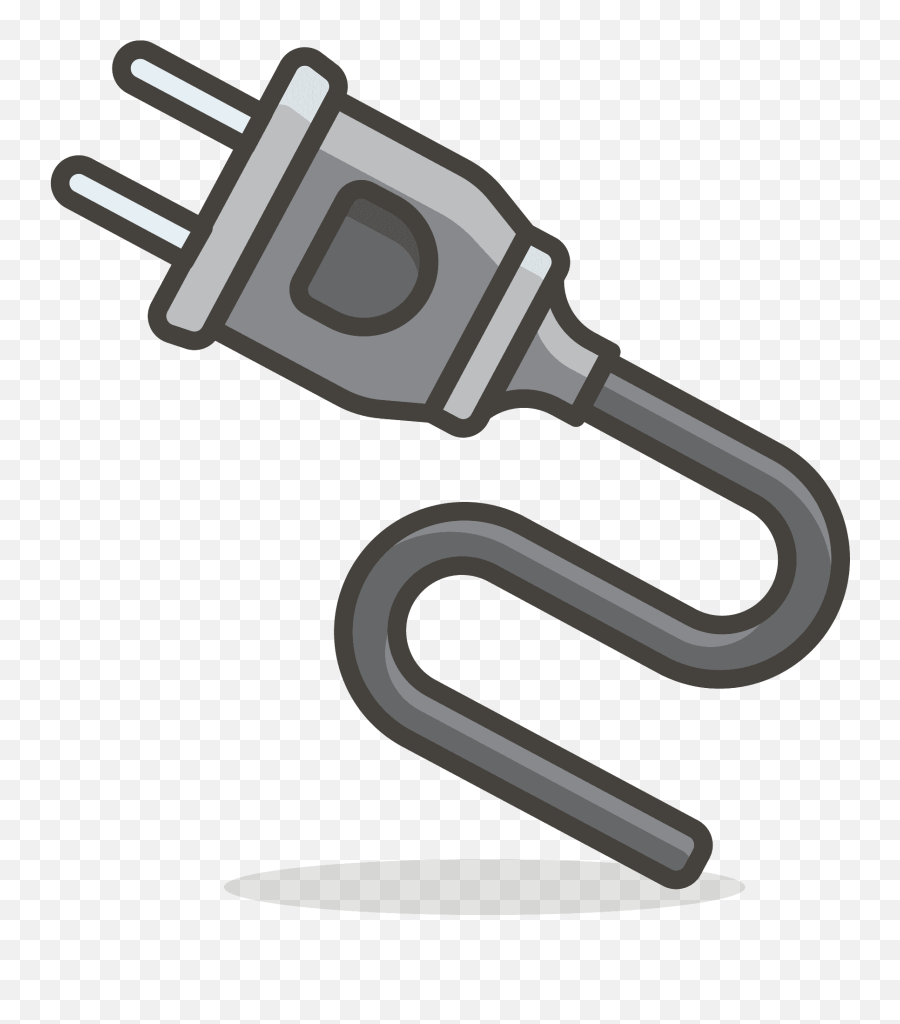 Electric Plug Emoji Clipart - Transparent Electric Plug Png,Plug Emoji