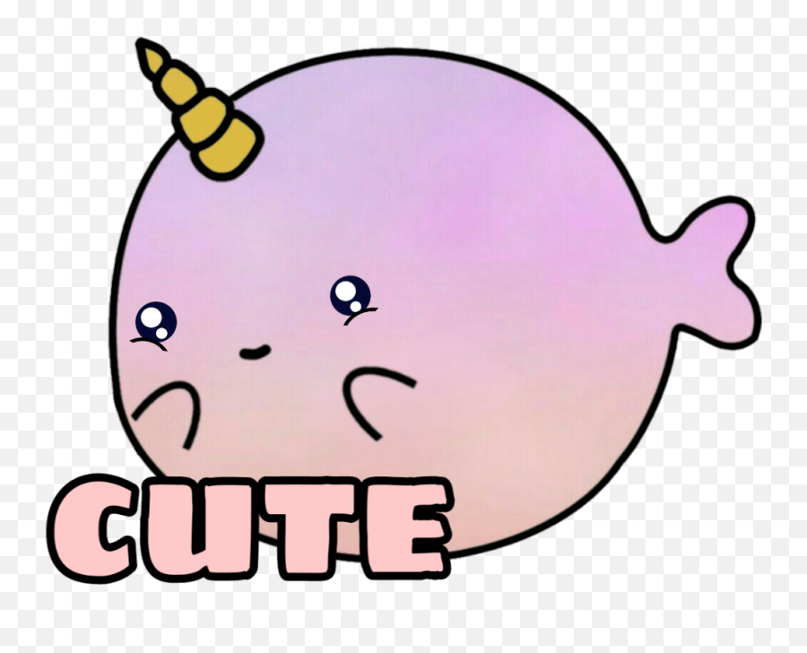 Narwhal Dee Sticker By Dee The Narwhal - Bánh Xèo N Là Ghin Emoji,Narwhal Emoji